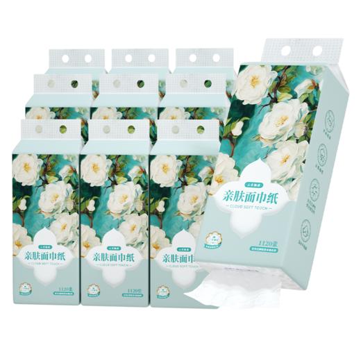 【自营】蓝漂浣馨系列悬挂式纸巾抽纸底部挂抽纸餐巾纸卫生纸擦手纸1提FCS-52432 商品图1