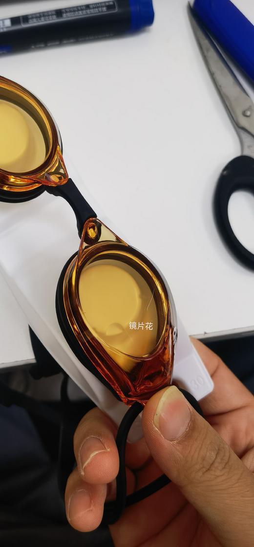 2818100039695 阿瑞娜arena 游泳镜男泳镜女士高清防雾防水进口专业男女通用男士泳镜游泳眼镜 商品图3