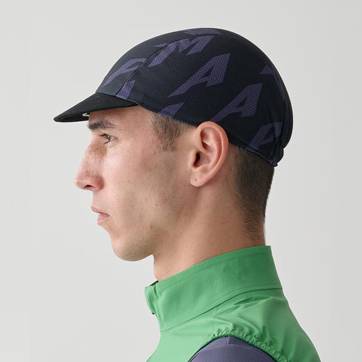 MAAP Equalise Cap 黑色字母印花 骑行小帽 商品图4