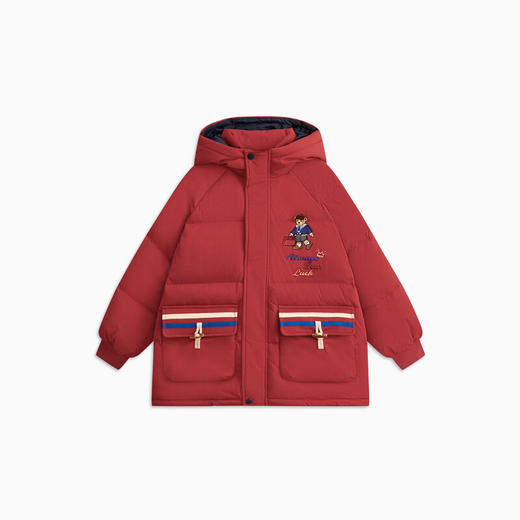 【MQD】童装男大童冬新款加厚保暖学院风羽绒服 商品图5