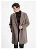 callisto卡其色绵羊毛毛呢大衣 商品缩略图3