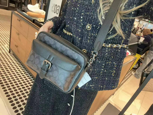 🔥💰1650直邮到手✈️🇺🇸 Coach 男士Warner挎包，各种场合轻松驾驭 21.5x15x6cm 商品图5