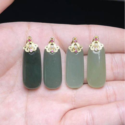 和田玉吊坠-无事牌 商品图0