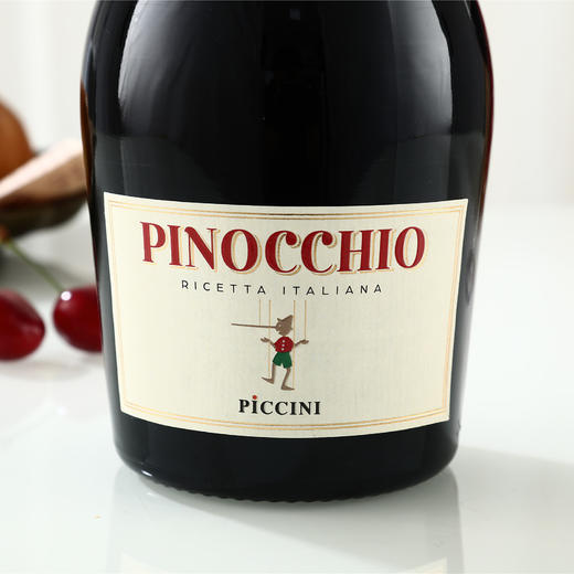 「意大利童话名庄出品」匹诺曹联名款彼奇尼奇遇半甜红葡萄酒 香气浓郁 口感丰富 750ml/瓶（礼盒款顺丰发货） 商品图2