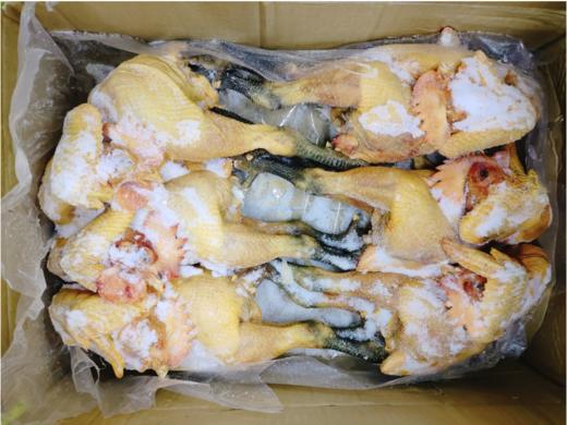 农村黑脚溜达鸡2只（冻） 商品图0