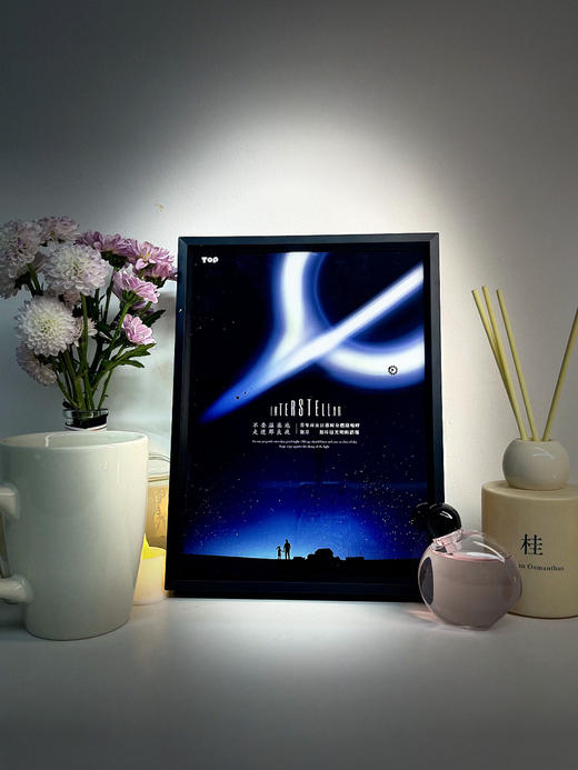 电影最TOP原创星际穿越蓝牙氛围音响灯小夜灯灯光画生日圣诞新年礼物礼盒 商品图1