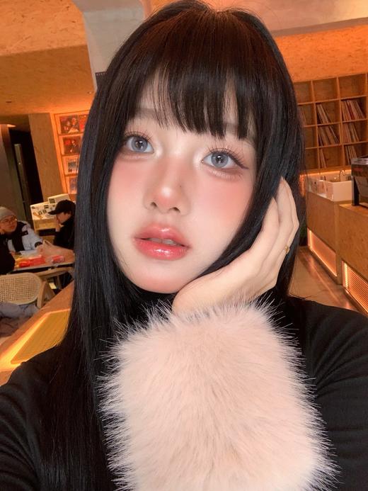 susugirl日抛 芝麻奶芙/榛子可可/甜心奶泡/胆小乌云/暴躁蓝莓/菠菜行动 14.2mm  日抛无售后！！灰棕蓝 商品图7