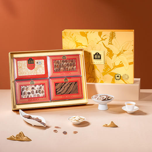 蔡府金喜莲莲(鹿茸+红参+西洋参+灵芝)120g 商品图1