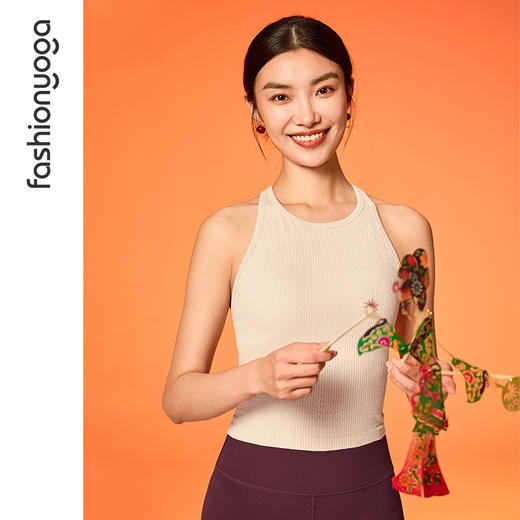 F14224水滴美背粘合杯背心 商品图8