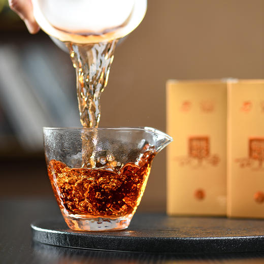 龙园几棵树陈皮普洱茶双十五老熟普180g 商品图5