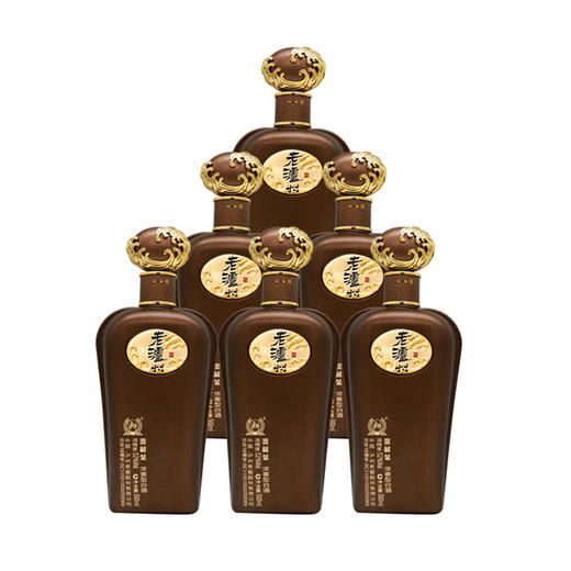 【酒厂直营】老泸州鉴藏装酒 52度 500ml*6  泸州老窖官方旗舰店 商品图0