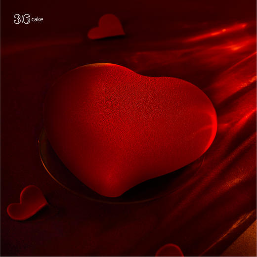爱神之心.慕斯蛋糕，可选5.5 英寸 商品图2