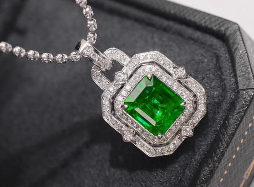 2.6ct刻面祖母绿吊坠 商品图2