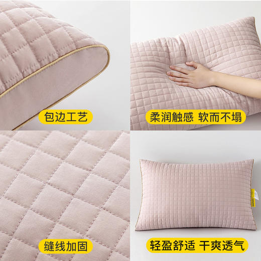 枕头枕芯成人家用一对装单双人酒店枕午睡家用学生宿舍专用 商品图4