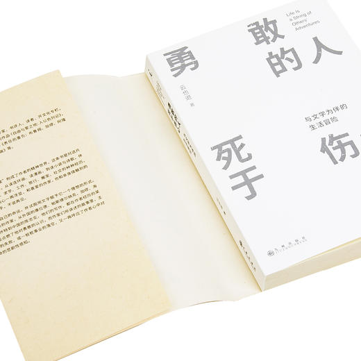 勇敢的人死于伤心：文学书入门清单 与文学为伴的生活冒险 云也退 著 商品图2