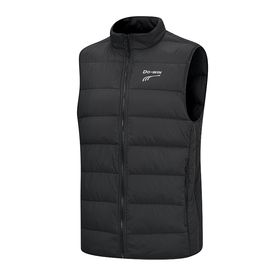 多威90%白鸭绒防寒保暖防水防钻绒羽绒马甲2442453