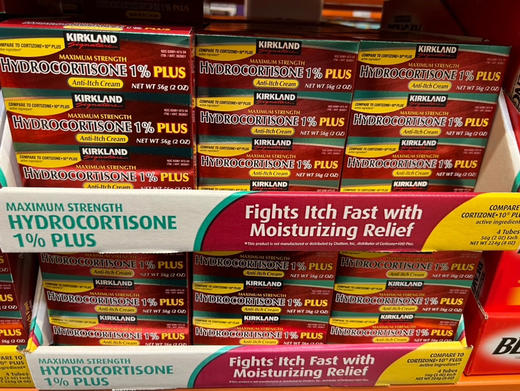 家庭必备品 【美国直邮特价199元/4支装🉐 包税包邮到手】成人以及2岁以上儿童可用！美国直邮Kirkland Signature Hydrocortisone1%PLUS 商品图6