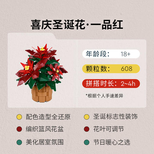 乐高 一品红LEGC10370 商品图3