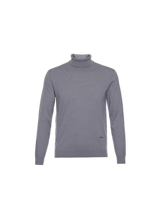 callisto灰色绵羊毛长袖毛衣 商品图0