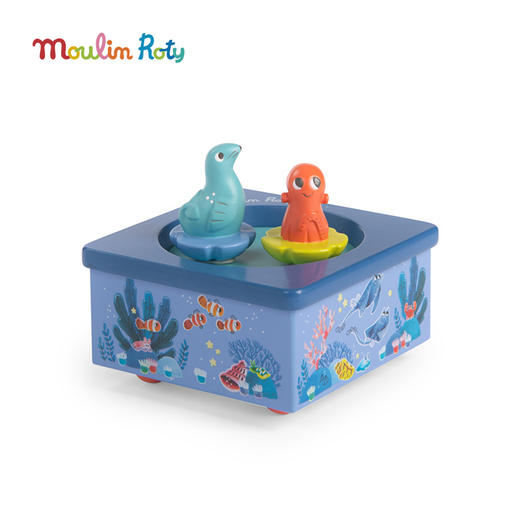Moulin Roty 保利的历险之旅系列音乐盒 礼品礼盒 适合年龄3岁+ 保利的历险之旅系列 676105 商品图0