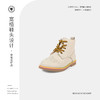 泰兰尼斯秋冬儿童马丁靴高帮白色黑色中大童保暖防滑女童靴子T04D0D0352 商品缩略图9