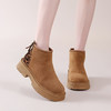 【秋冬新时尚】旦茉磨毛加绒马丁靴 保暖内里 显瘦百搭HLY 商品缩略图2