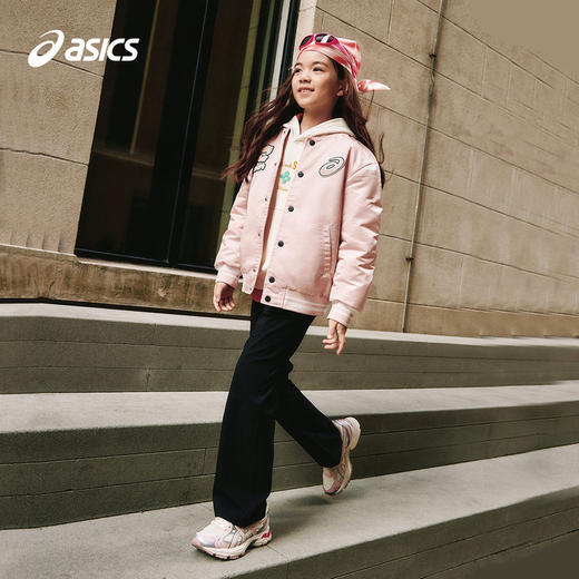 【三防】Asics/亚瑟士童装女童春季新款喇叭裤瑜伽裤弹力磨毛保暖 商品图4