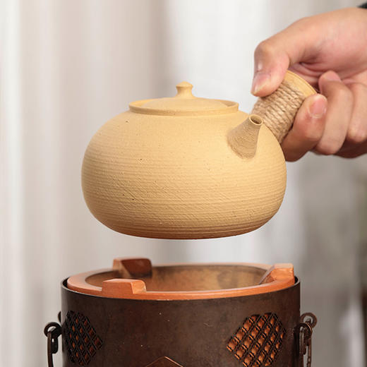 广诚行两用红泥炉、朱砂壶与月光壶 商品图4