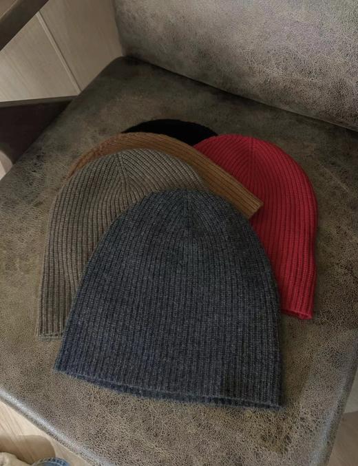 7天内安排发出  红莲883-179加密羊绒帽防风帽毛线帽美式保暖学生帽 55g/顶 商品图0