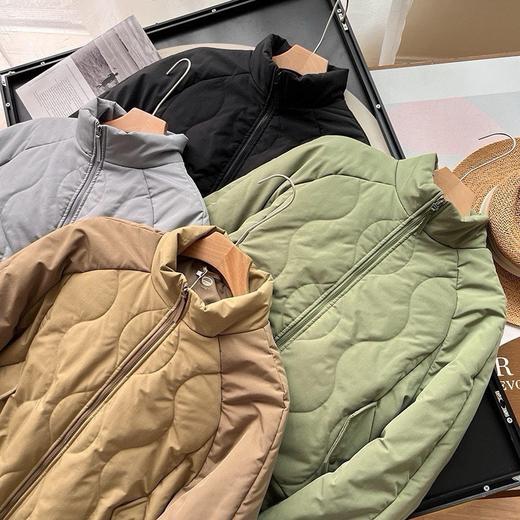 外贸原单！2024新款女士气绒夹克美式飞行员宽松立领羽绒棉衣夹棉！ 商品图4