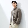 柒牌立领夹克男2025春季新款商务百搭暗条纹干部装休闲茄克衫外套128K70930 商品缩略图2