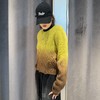 N圆领渐变拼色长袖套头毛织（绿） 冬季 144050060321 商品缩略图2