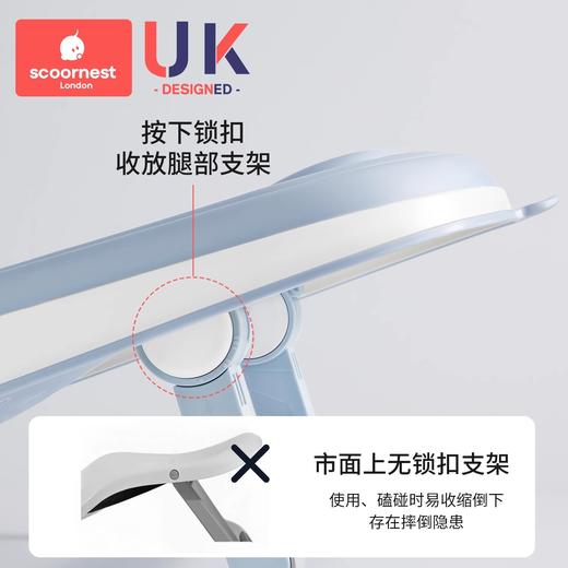 【科巢】婴儿洗澡躺托新生儿浴架浴床洗澡神器宝宝可坐躺澡盆浴垫座椅 商品图3