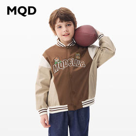 【MQD】童装男大童春新款学院风休闲运动棒球服外套