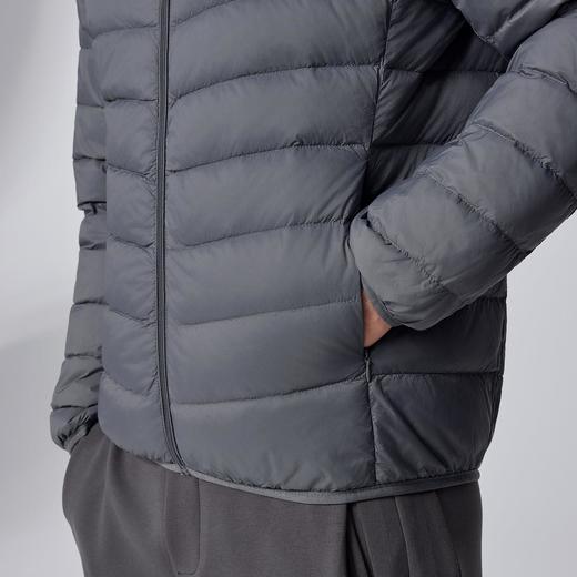 【预售3天男士立领90灰鸭轻型羽绒服】墨麦客2025冬季新款简约纯色男士外套 商品图3
