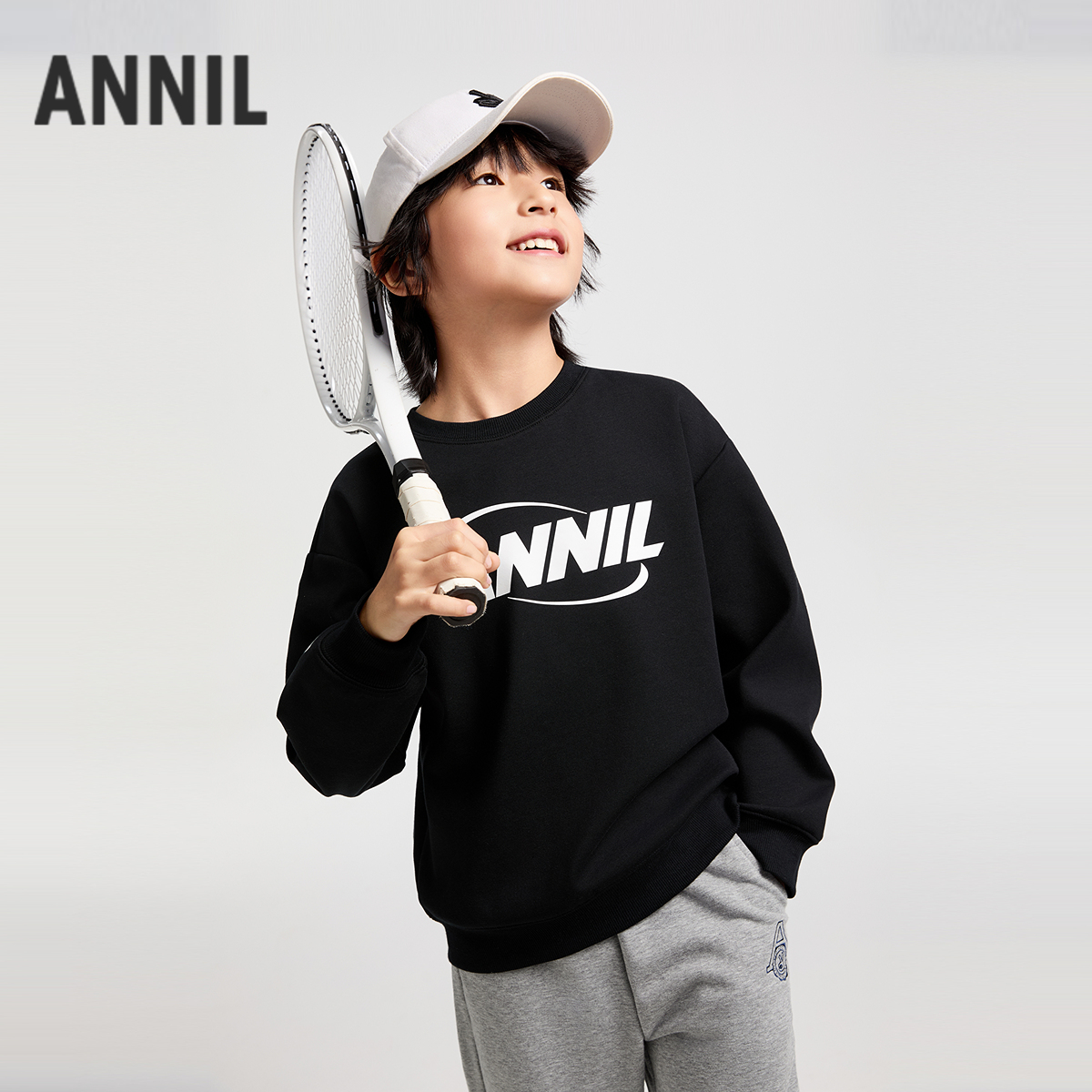 男女童海岛绒圆领卫衣奈新款儿童装小程序专享EM441618