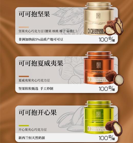 【斑马与巧】大合集❗在奢侈品VIP室才能吃到的巧克力！全国GUCCI门店巧克力供应商，13年专注高端巧克力制造！可可抱坚果、冰淇淋原味生巧，多种口味组合任选！ 商品图6
