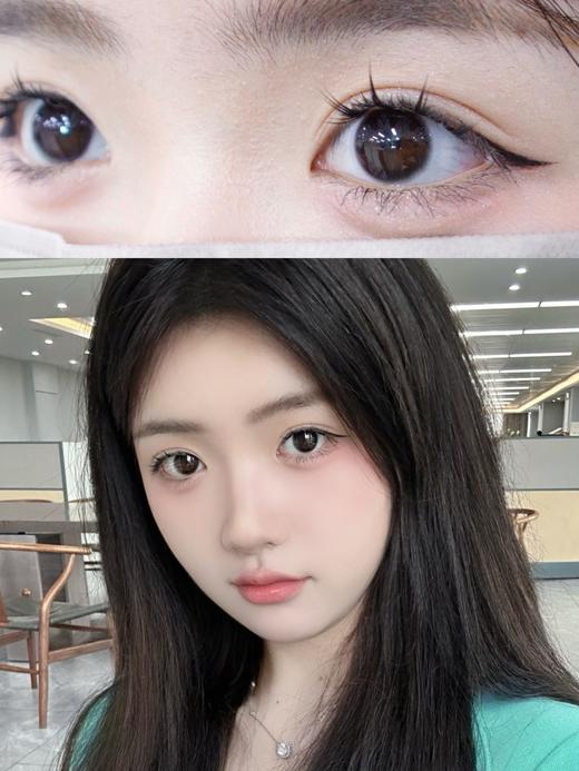 susugirl日抛 白开水黑/白开水棕 巨自然 14.0mm  日抛无售后！！ 商品图5