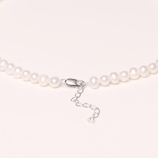 淡水珍珠套装 6-7mm 微瑕 925银延长扣 送妈妈送长辈 108878 商品图2