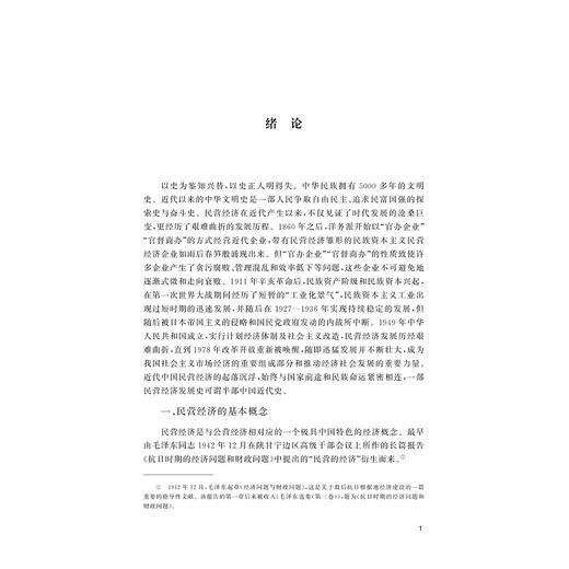 中国民营经济简史/史晋川 文雁兵等著/浙江大学出版社 商品图1