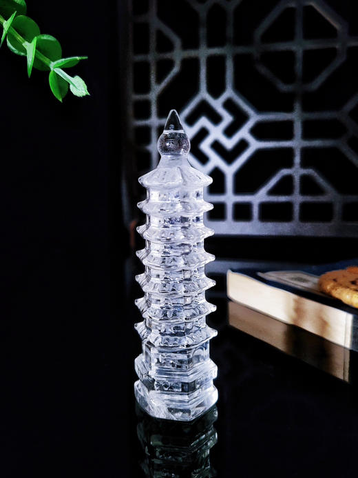 天然白水晶——文昌塔 商品图1