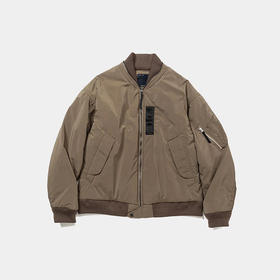 meanswhile Loop Zip MA1 全拉链机能性军事风棒球领棉服