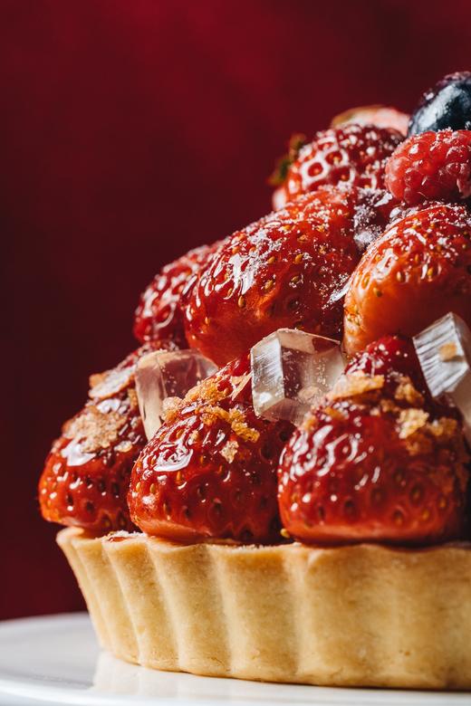 冬日草莓海盐奶盖派（圣诞限定款可选） 商品图5