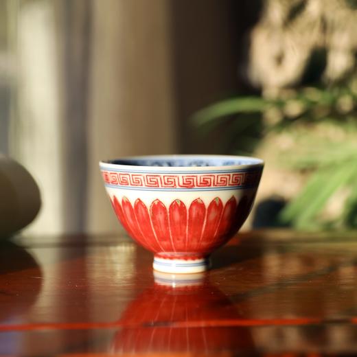 柴窑青花釉里红瓷器 小抱抱去景德镇精选好茶器 商品图0