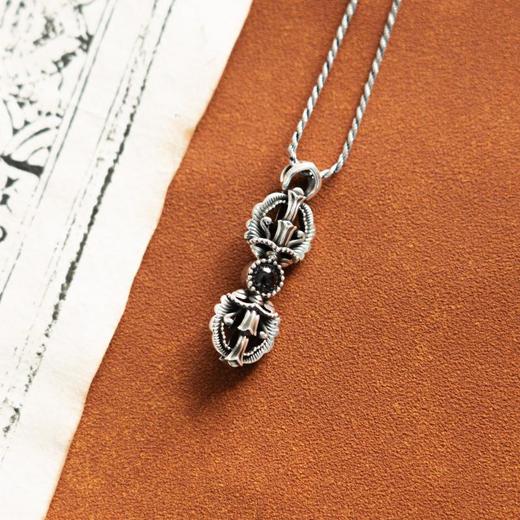 【三怙主系列】金刚杵吊坠 力量象征 醍醐原创 藏式饰品 商品图3