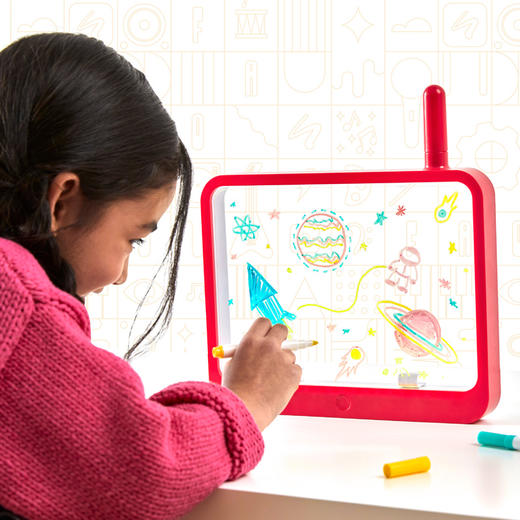 TS 玩具发光画板带荧光画笔TSFC1106015991 商品图2