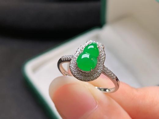 葫芦翡翠戒指 商品图2