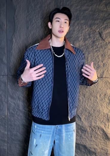 WT75新款韩版潮流印花短裤牛仔外套百搭复古拼接撞色上衣夹克 商品图0