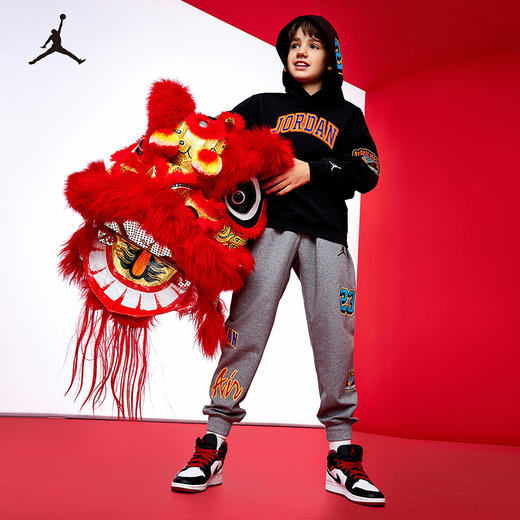 【CNY系列】JORDAN 秋 大童小童婴童 男童卫衣 JDB-POC776 商品图5