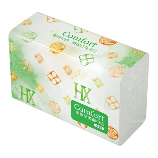 【自营】蓝漂浣馨系列抽纸白色餐巾纸家用实惠装厕所手纸家庭装卫生纸5包FCS-52135 商品图2